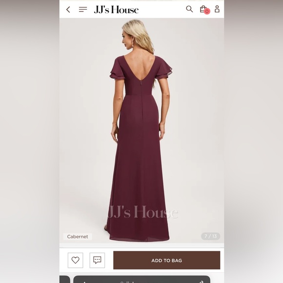 Beautiful Baby blue bridesmaids dress - Picture 6 of 12